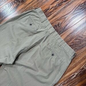 Polo Ralph Lauren Men's Tan Khaki Chino‎ Pleated Front Pants Size 36X32 Vintage